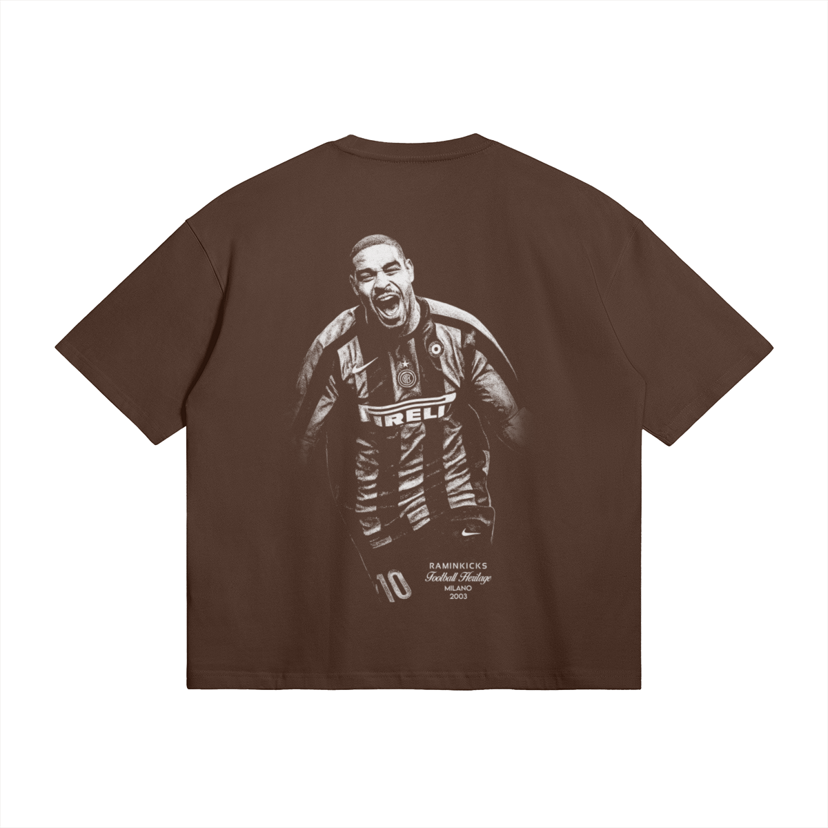 Football Heritage Adriano T-Shirt product photo - Back View