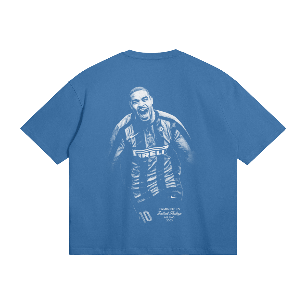 Football Heritage Adriano T-Shirt product photo - Back View