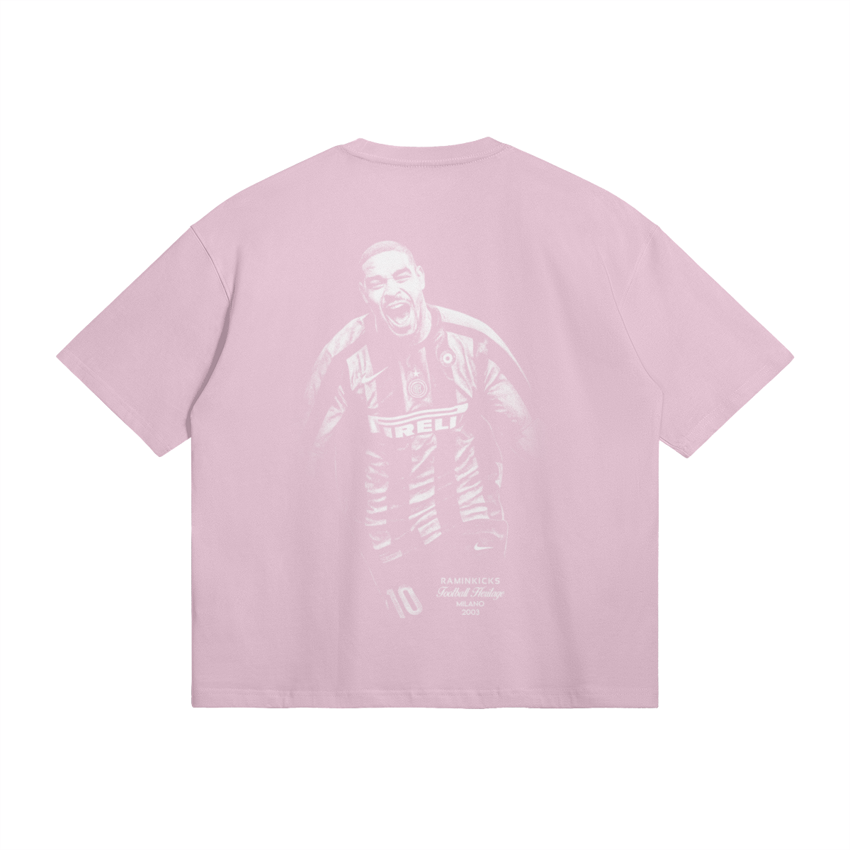 Football Heritage Adriano T-Shirt product photo - Back View