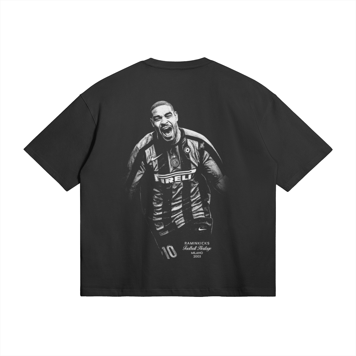 Football Heritage Adriano T-Shirt product photo - Back View