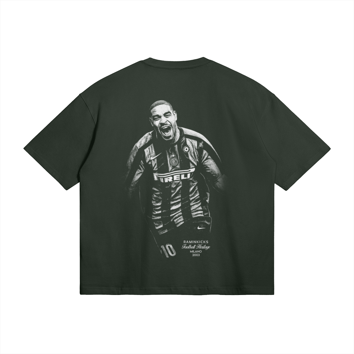 Football Heritage Adriano T-Shirt product photo - Back View