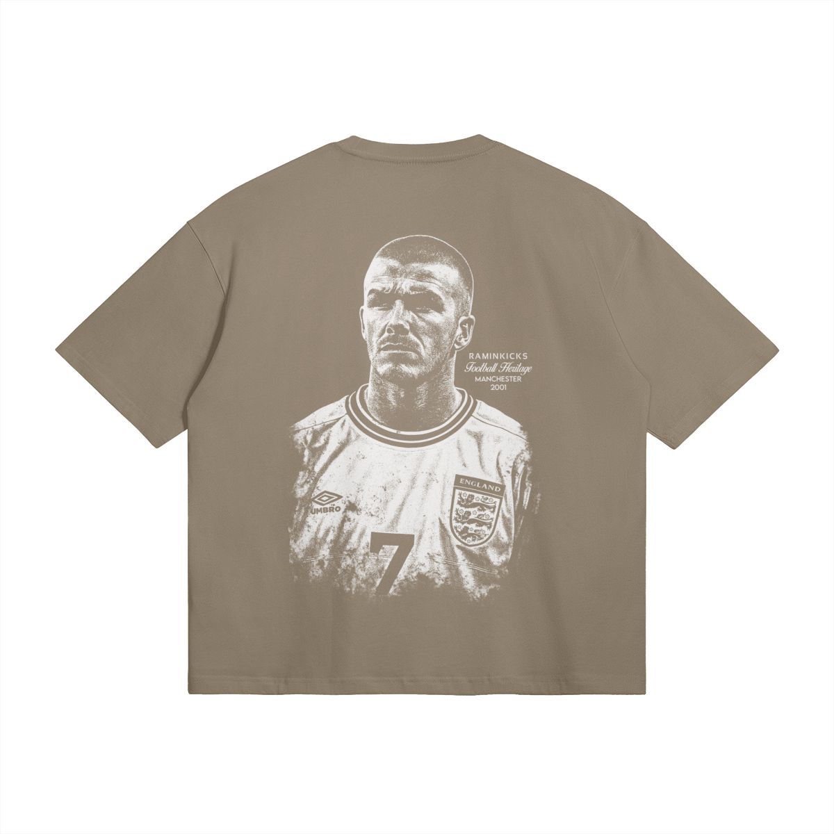 Football Heritage Beckham T-Shirt product photo - Back View