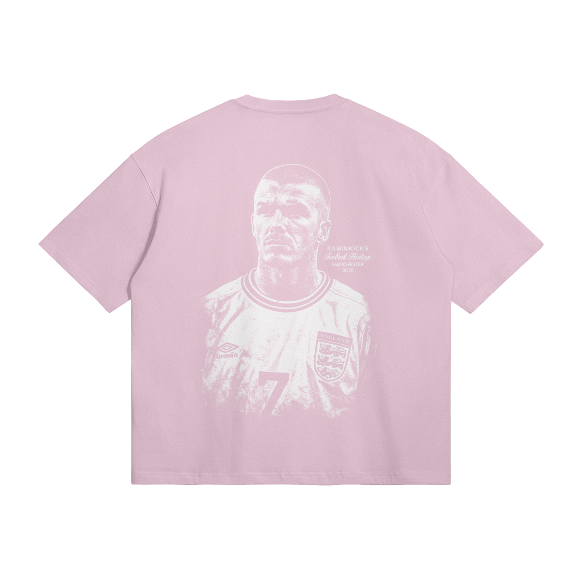 Football Heritage Beckham T-Shirt product photo - Back View