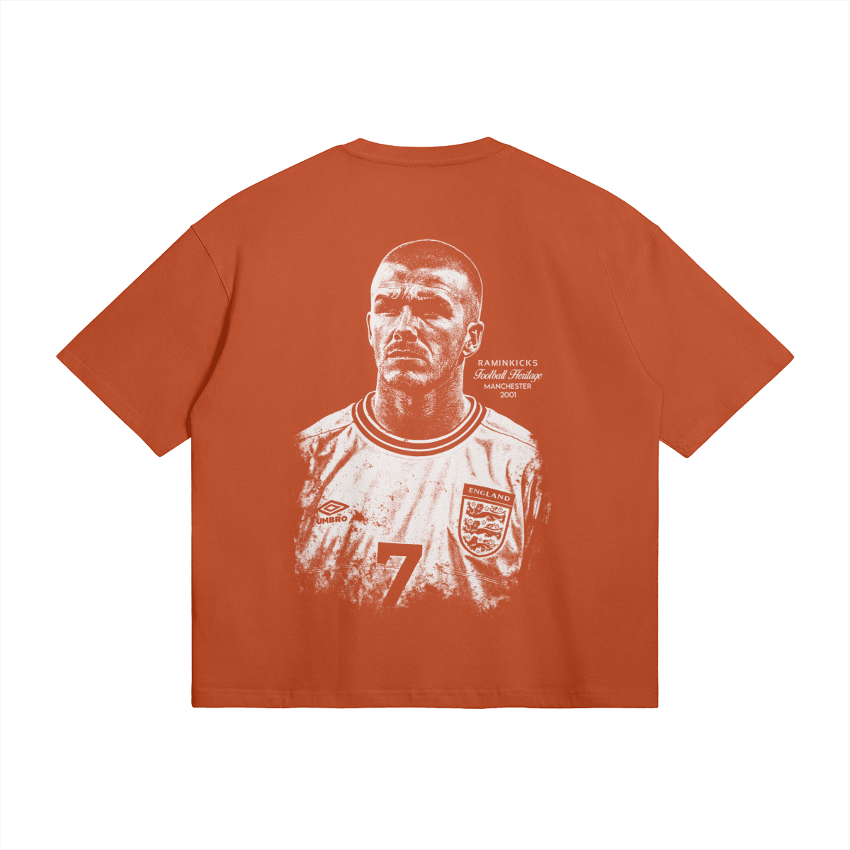 Football Heritage Beckham T-Shirt product photo - Back View
