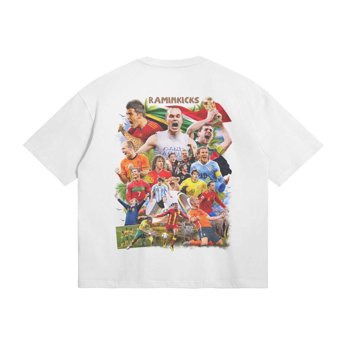 South Africa World Cup (2010 Spain Winners) product photo - Back View