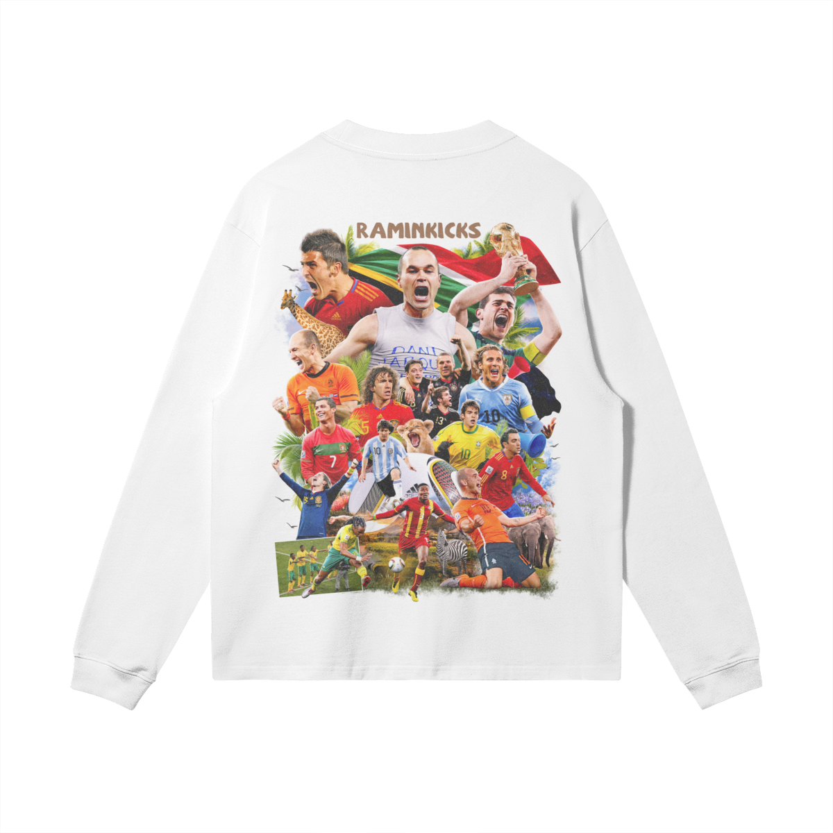 South Africa World Cup (2010 Spain Winners) product photo - Back View