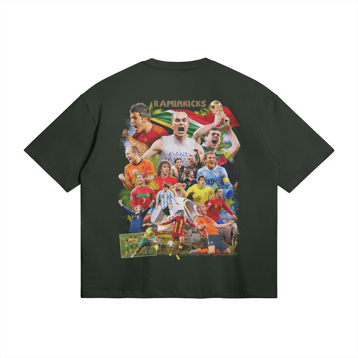 South Africa World Cup (2010 Spain Winners) product photo - Back View