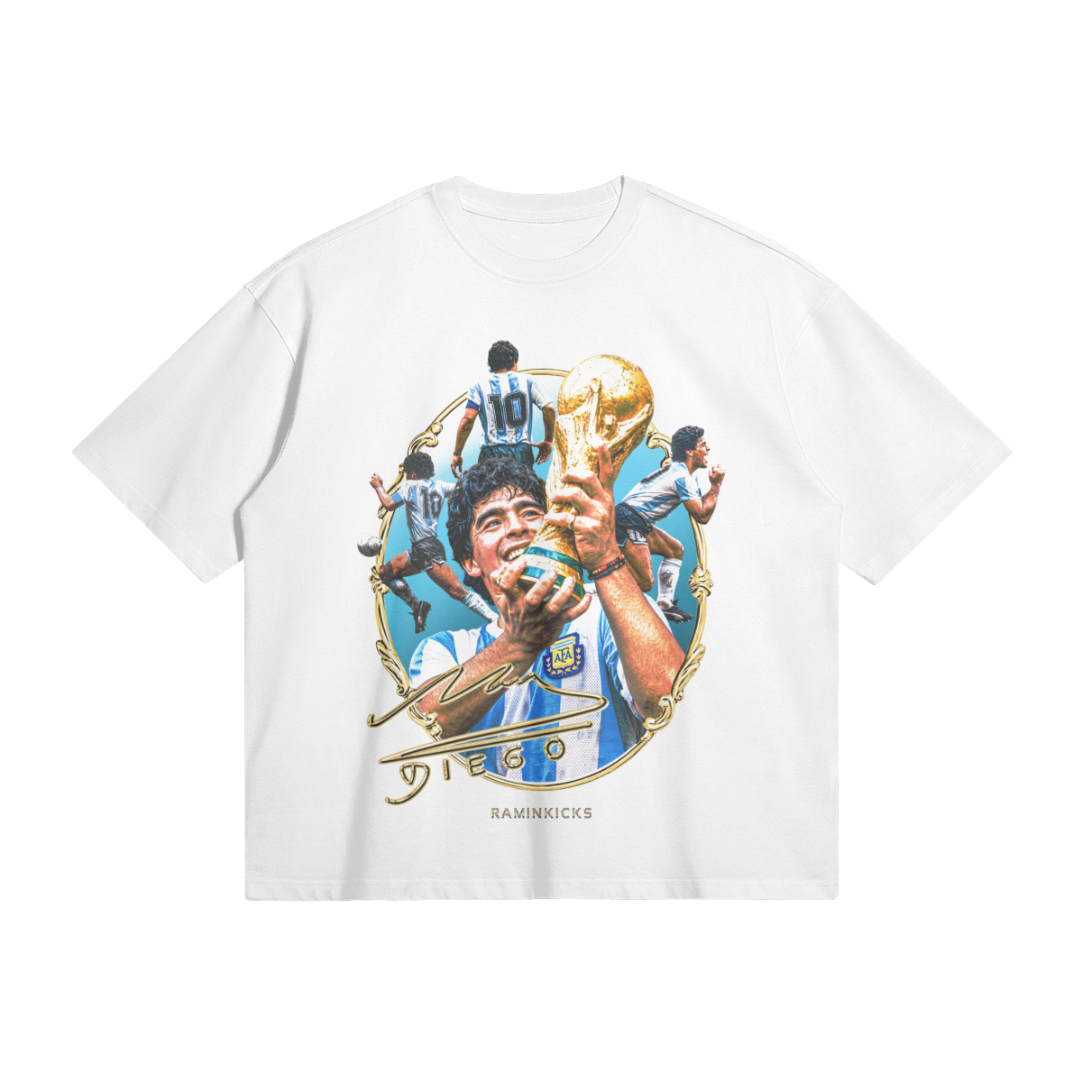 Diego Maradona T-Shirt product photo - Front View