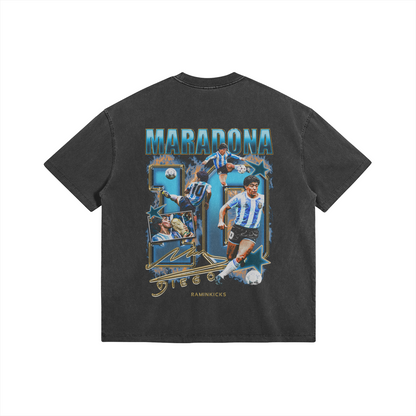 Diego Maradona T-Shirt product photo - Back View