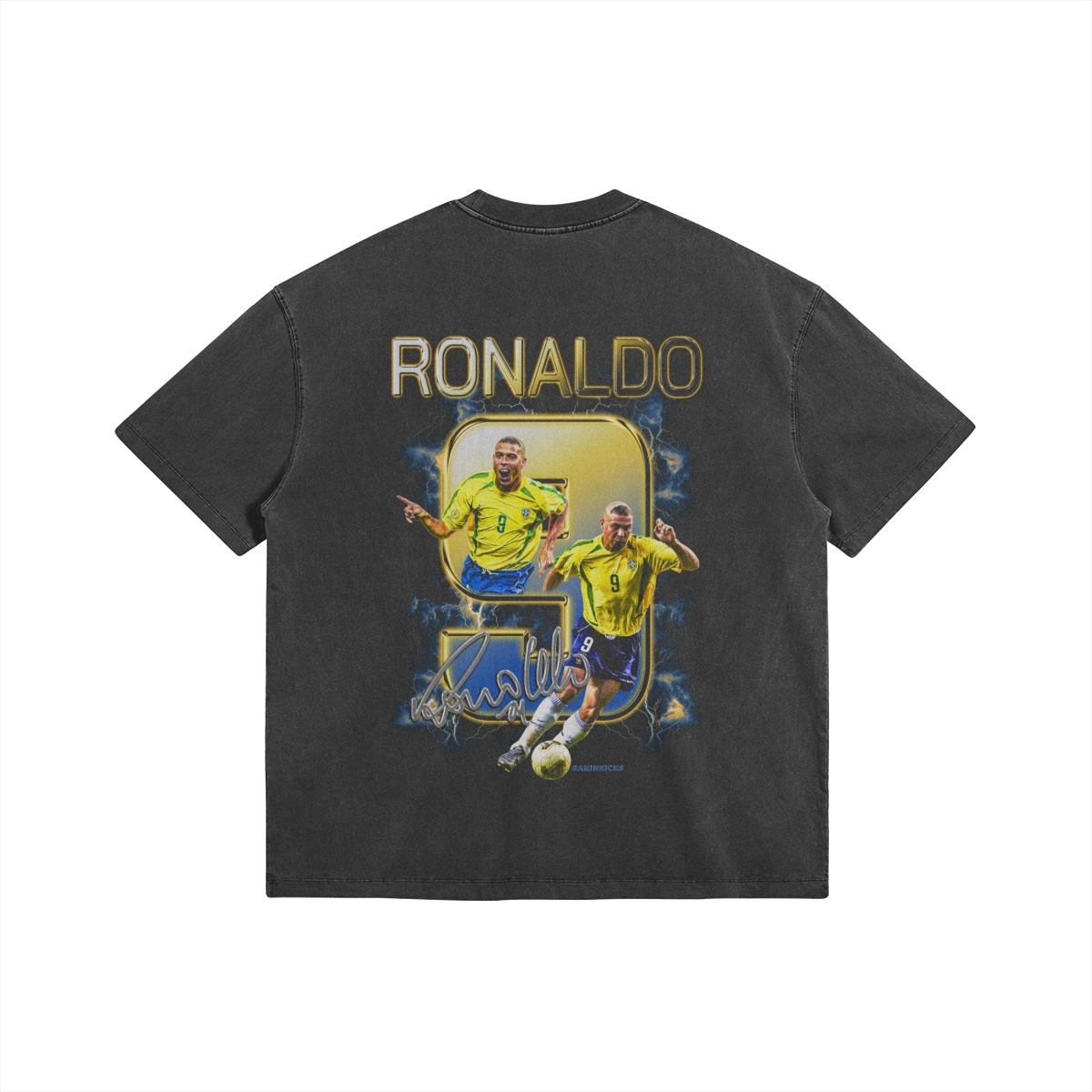 Ronaldo R9 T-Shirt product photo - Back View