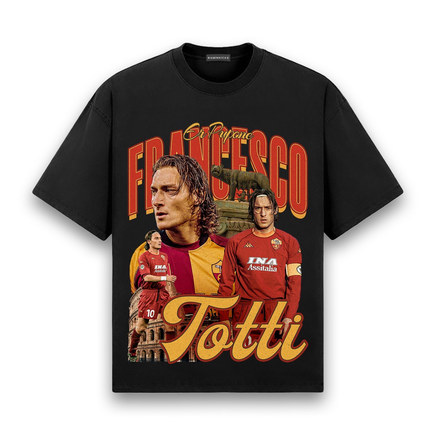 Francesco Totti T-Shirt - Limited Edition Design – RAMINKICKS