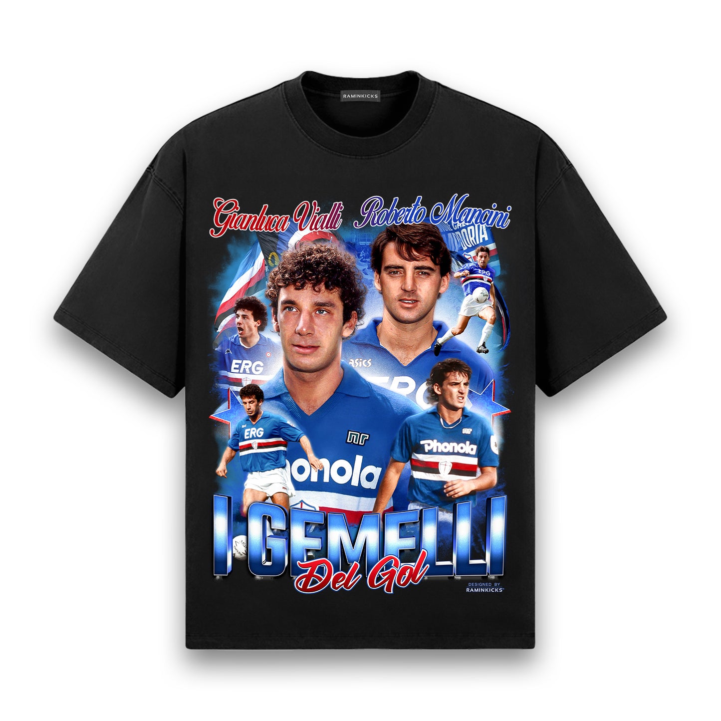 VIALLI x MANCINI (SAMPDORIA) "T-SHIRT"