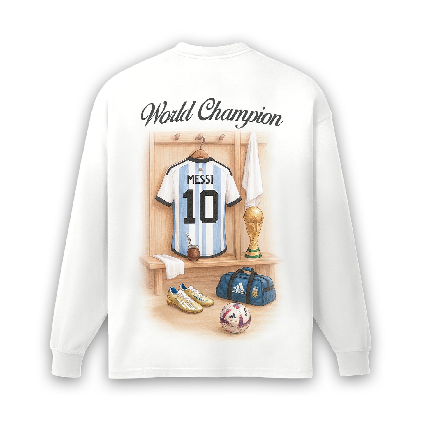 WORLD CHAMPION (LIONEL MESSI) "T-SHIRT"